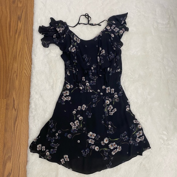 Juicy Couture Floral Flutter Sleeve Dress - Picture 8 of 8